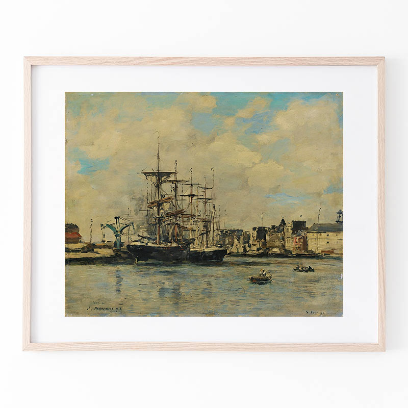 クロード・モネ、LE MATIN AU BORD DE LA MER クロード・モネ、LE MATIN AU BORD DE LA MER